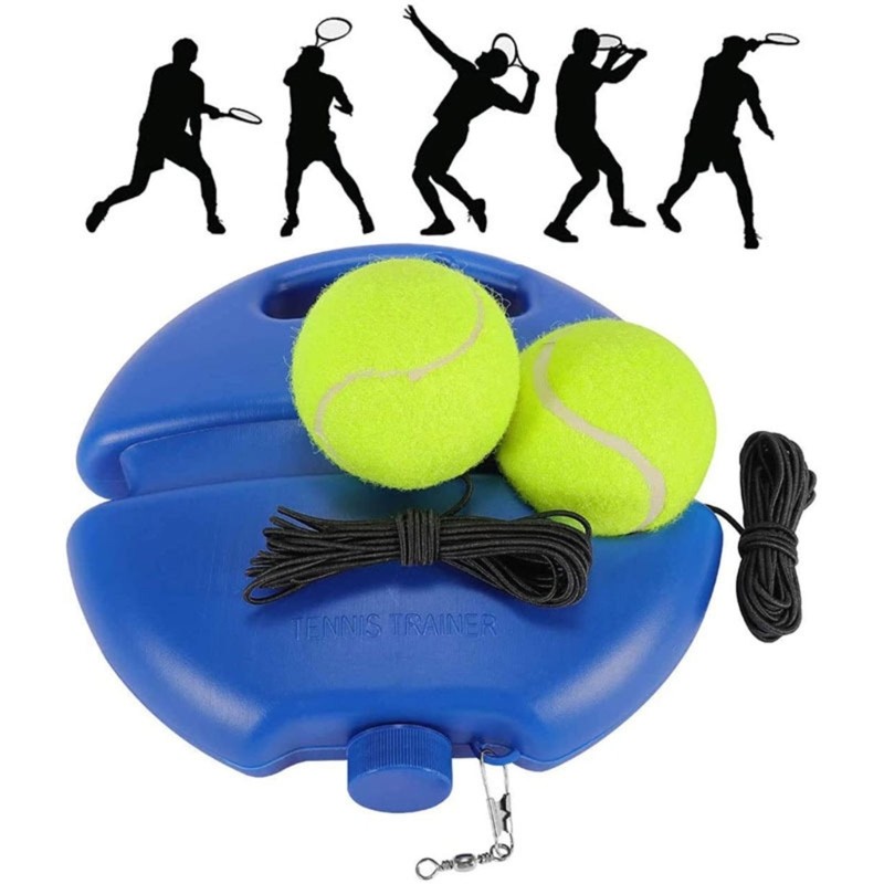 Tennis Trainer with String Ball Single Tennis Pracitce Equipment Training Tool