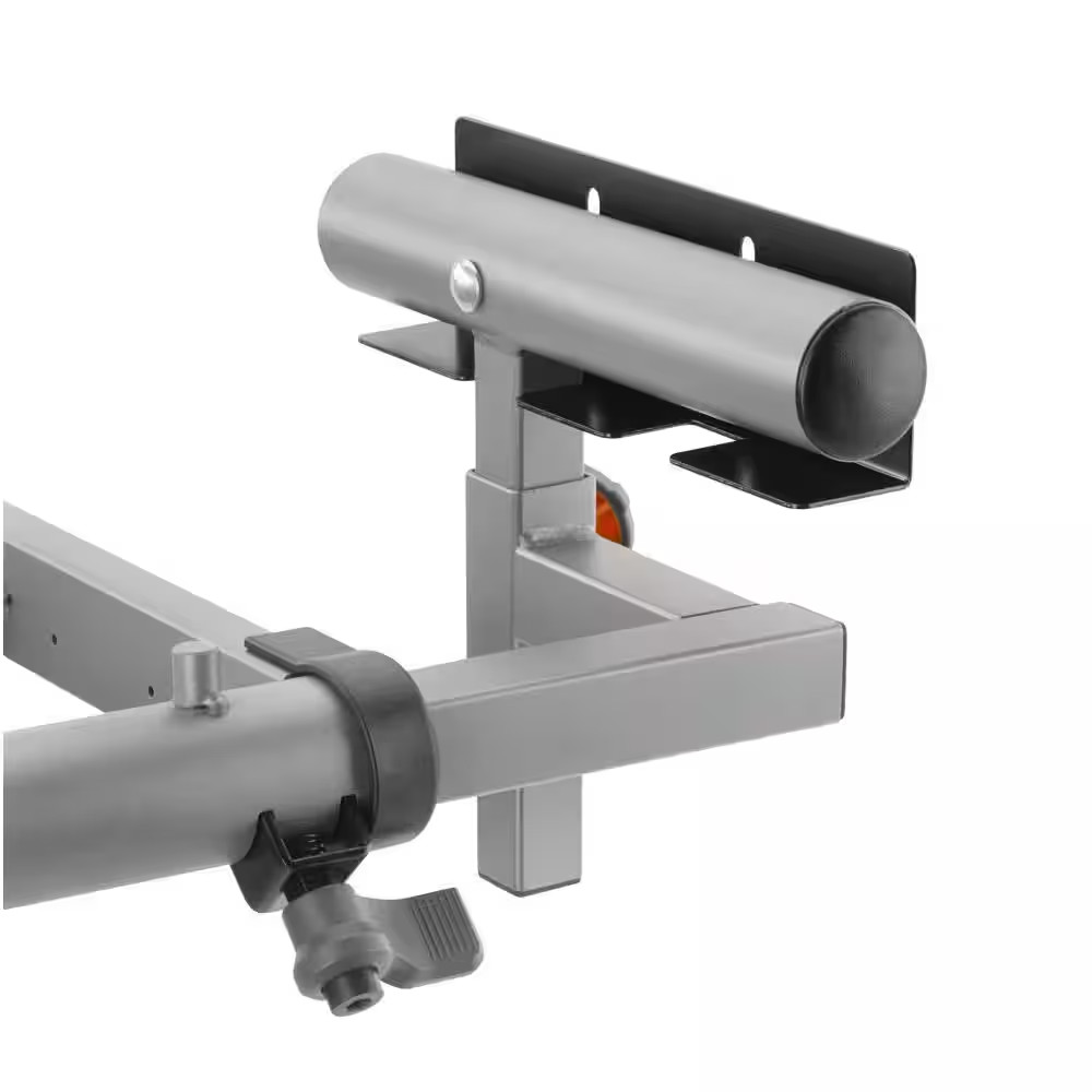 Foldable Mobile Miter Saw Stand with Mounting Braces