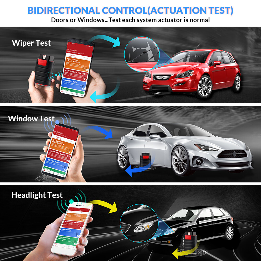 2025 THINKDIAG Bidirectional Car OBD2 Scanner Full Software Free Diagnostic Tool