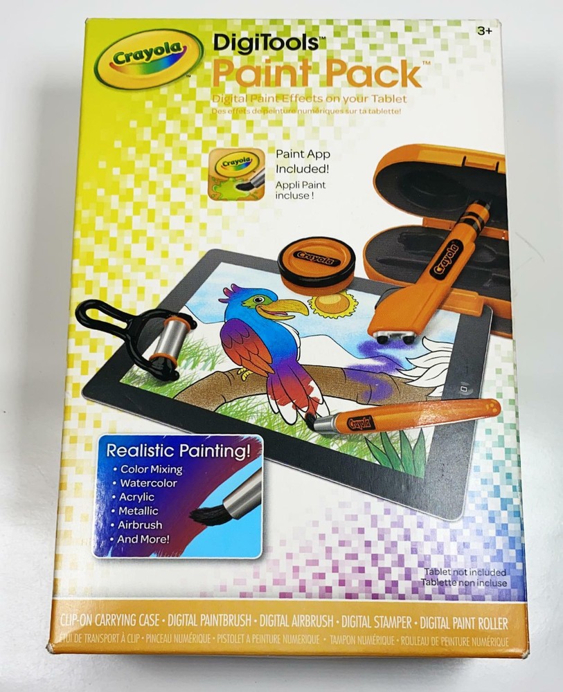 Crayola DigiTools Paint Pack for iPad, iPad Mini & Android Touch Tablets