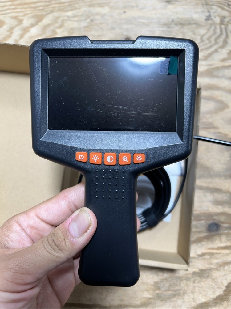 Endoscope Camera with Light: 4.3" Inspection Borescope Camera for Sewer - 16.4Ft