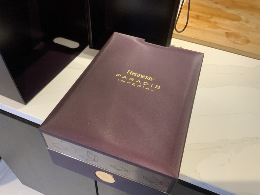 Hennessy Paradis Imperial Bottle And Display Case