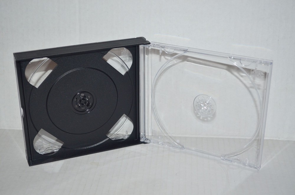 Sony PlayStation 1 PS1 PSOne Quad 4-Disc CD Video Game Replacement Empty Case