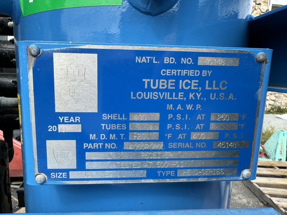 Vogt Ice Maker Machine Model 4000, High Capacity Ice Machine,Working When Pulled