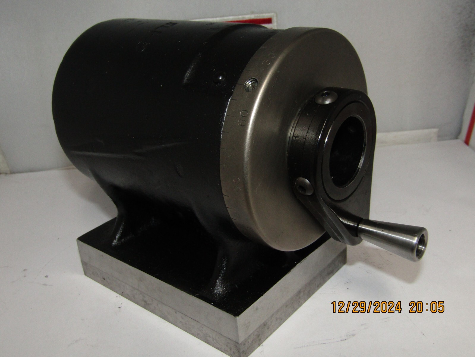 SIMCO Micro-Grind 5C Collet Index Fixture For Grinding, Wooden Box, Toolmaker