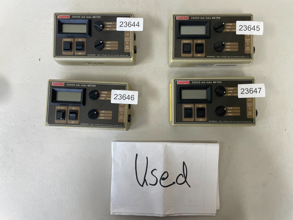 Keithley Instruments 35035 mA/mAs Meter