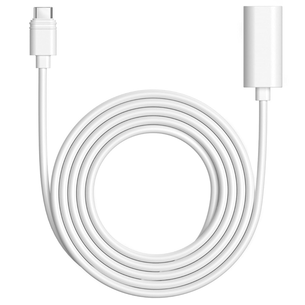 10 Ft.Usb-C Extension Cable - Compatible with Ring USB-C Solar Panels,Security C