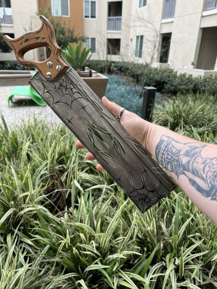 Pinstriped Hand Saw
