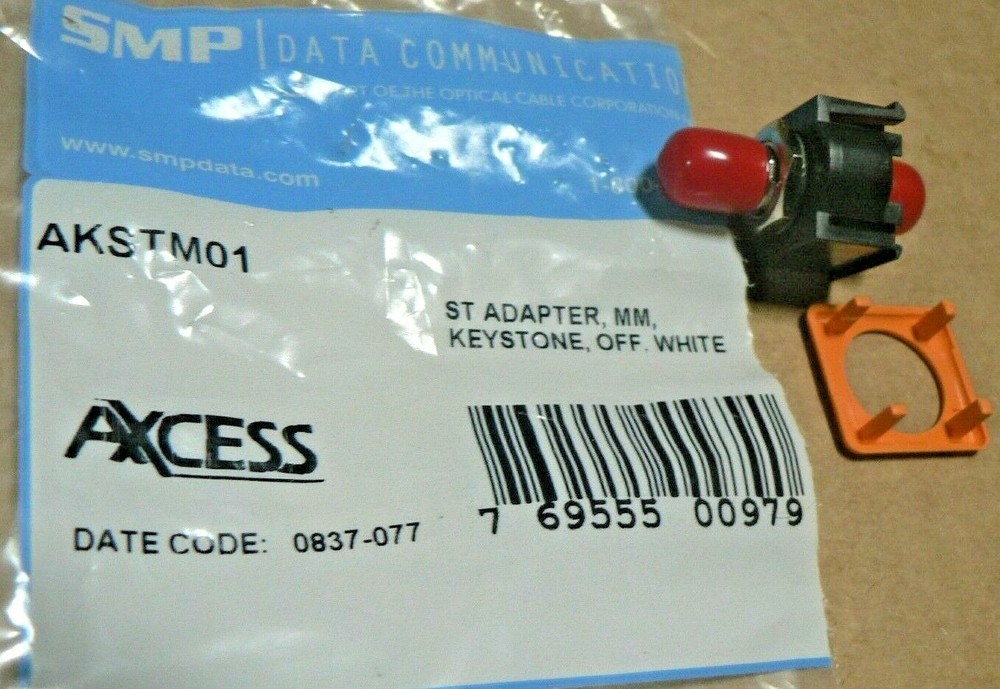 SMP AXCESS AKSTM01 Snap-In ST MultiMode Adapter OFF, WHITE