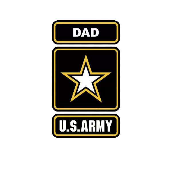 Military Dad Sticker