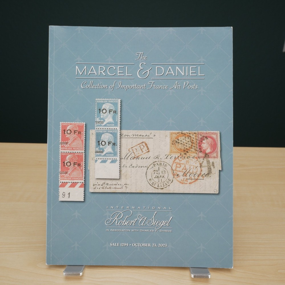 Siegel Stamp Auction Catalog Marcel & Daniel Collection Sale 1294 Oct 23,2023