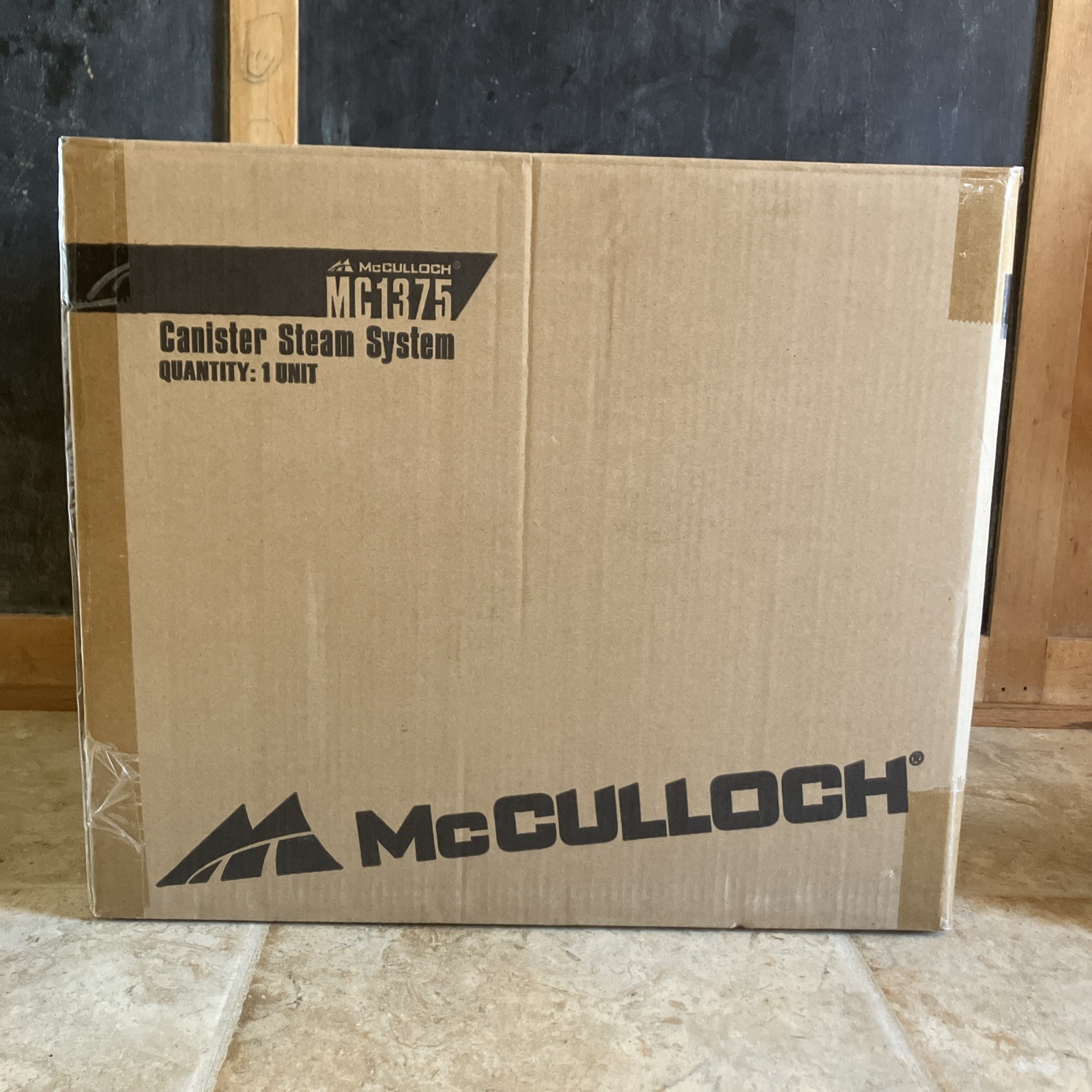 20 pc McCulloch Canister Steam Cleaner MC1375 1500W 48oz w/accessories New