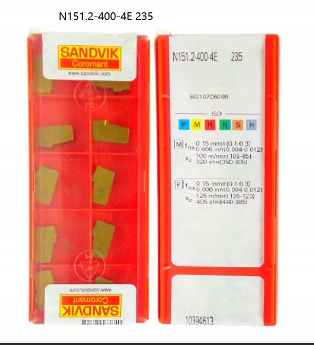 10 PCS  ORIGINAL  INSERTS    N151.2-400-4E 235