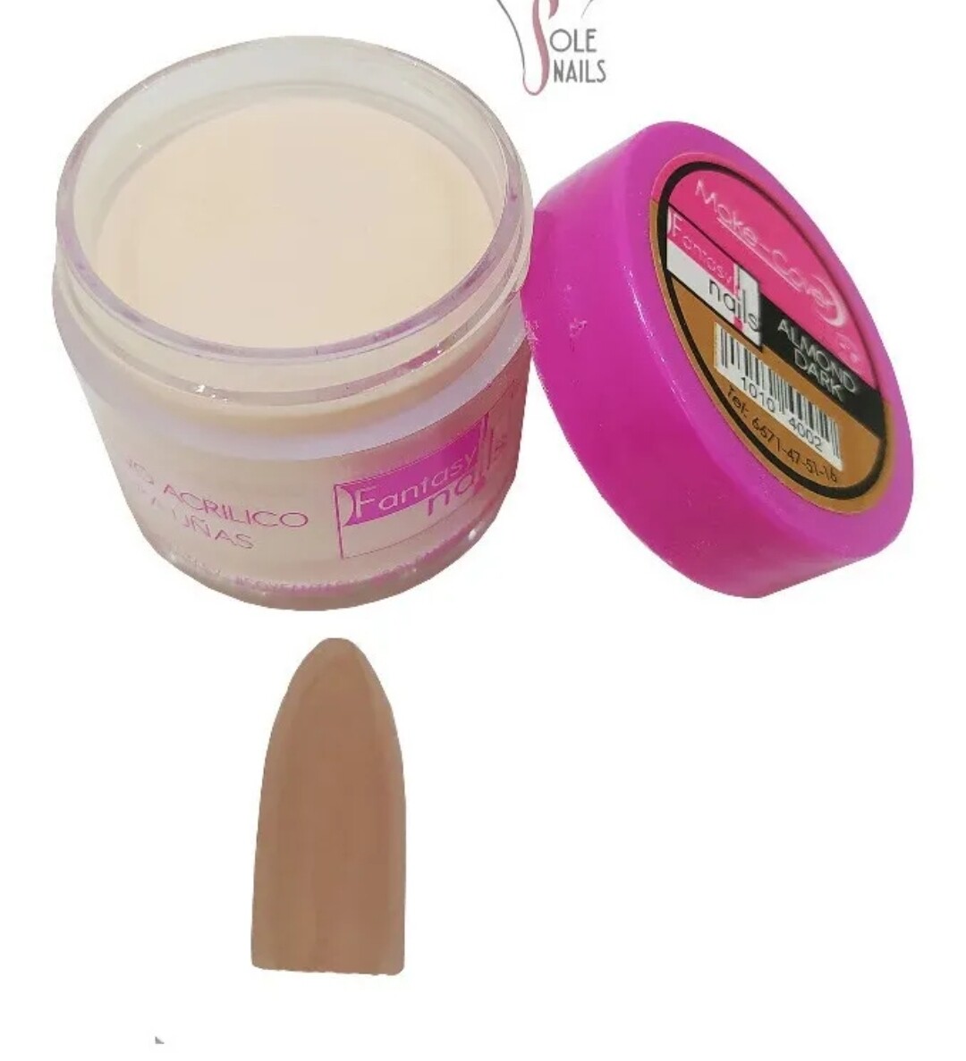 Fantasy Nails Acrilico Acrylic Powder 2 oz. Choose Petal Rose Petal Shine