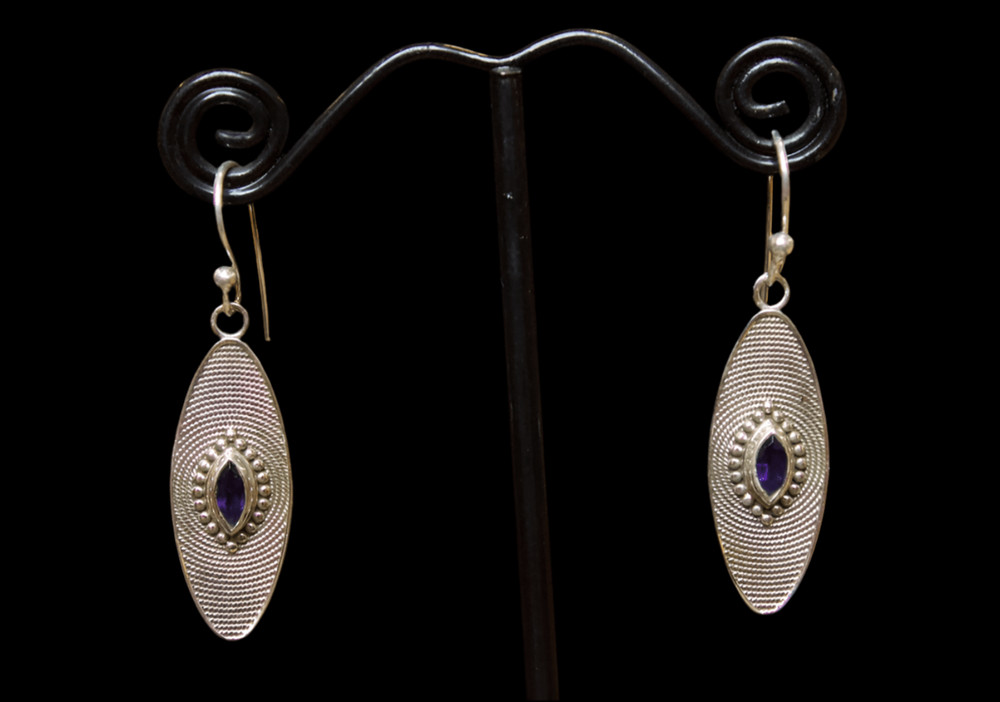 Iolite Earrings