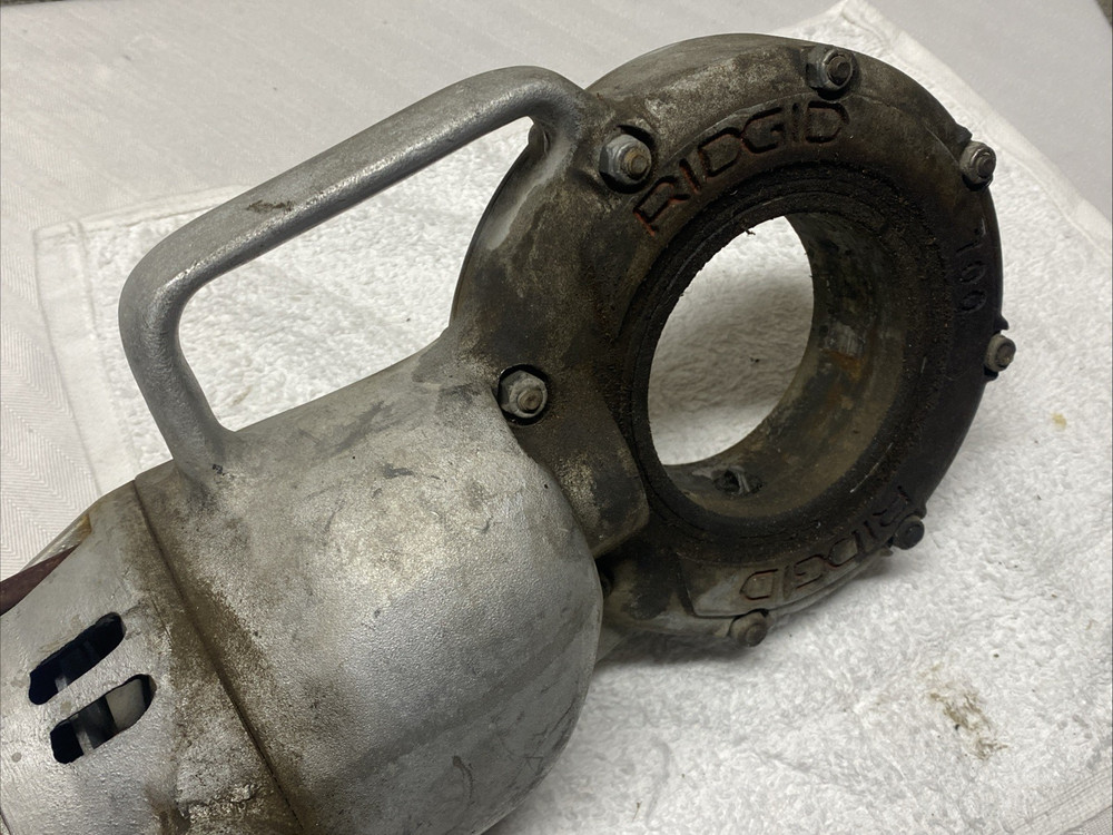 Ridgid No 700 Model A Electric Pipe Threader Machine Portable Works!
