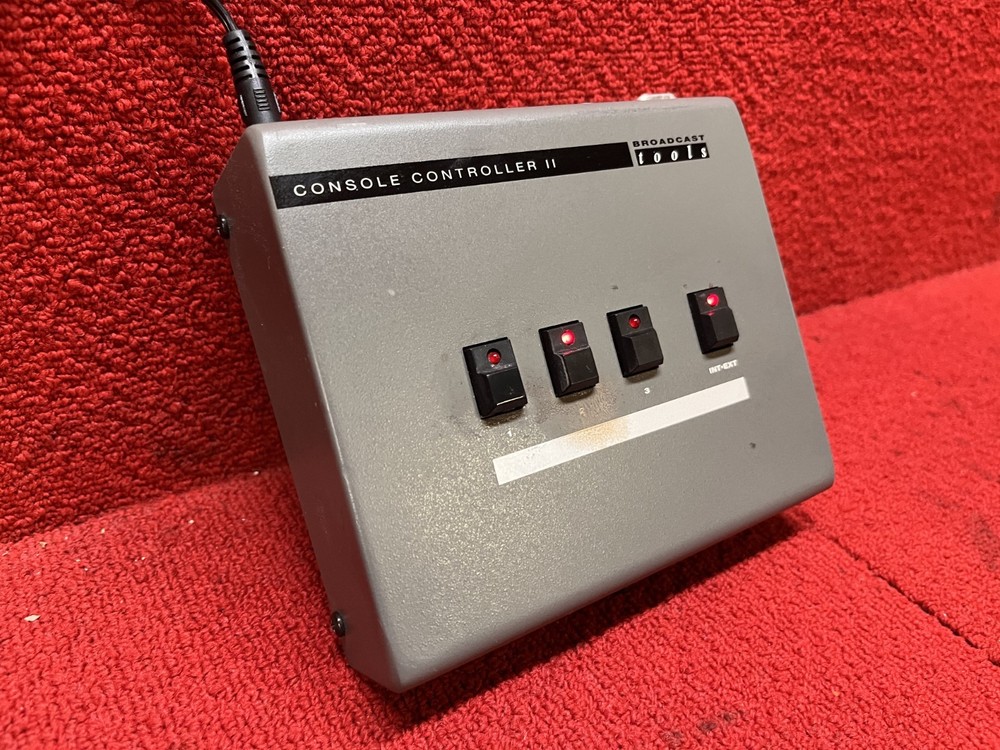 Used Gray Broadcast Tools Console Controller II Tested Works Good Condition