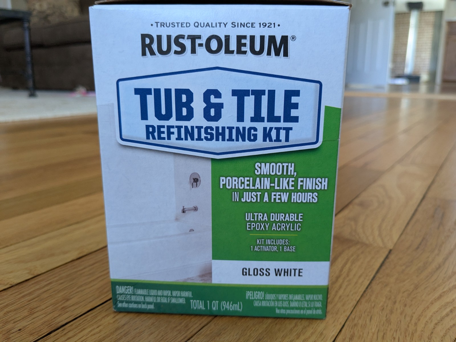 Rust-Oleum Tub and Tile Refinishing Kit 384165 - Gloss White