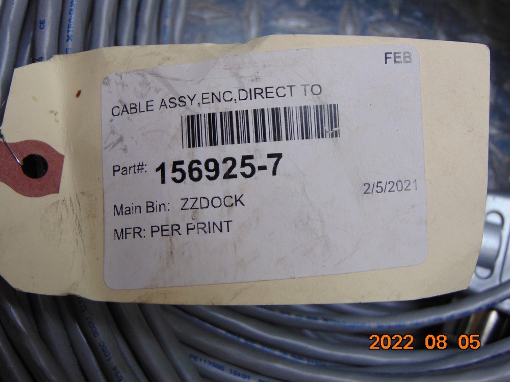 Yaskawa 156925-7 Robot Cable Assembly C146