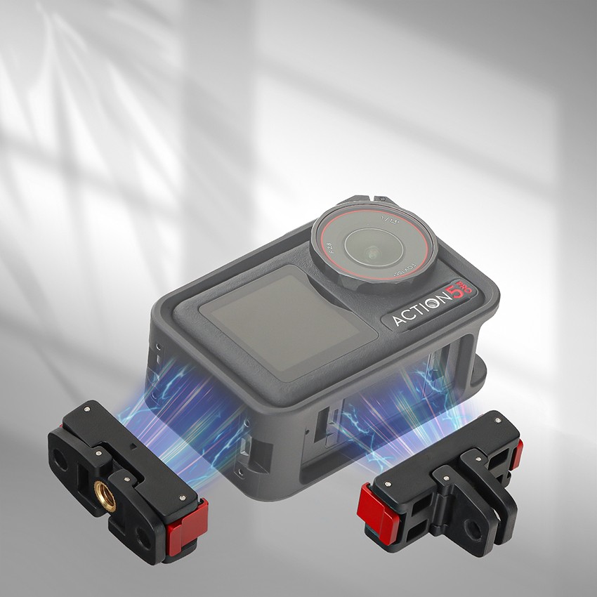 Camera Magnetic Adaptor Quick Release for DJI OSMO ACTION 5PRO 4/3/2