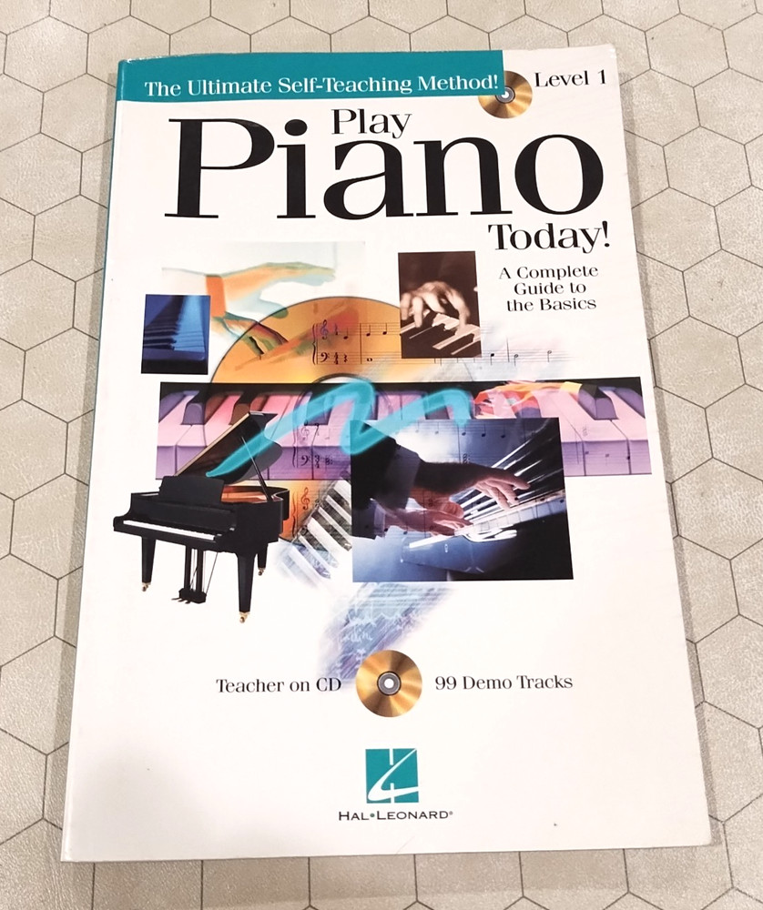 Play Piano Today! Level 1, Hal Leonard, NOS, 2001, includes CD!