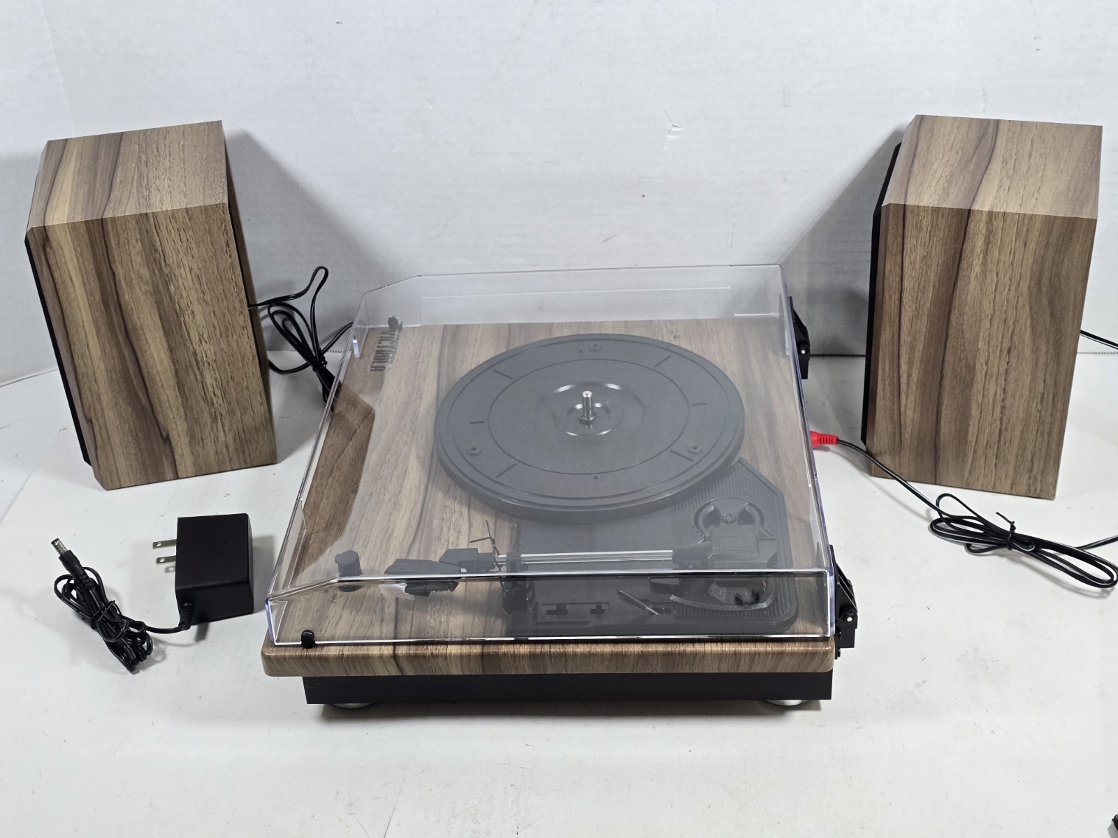 Victrola Montauk VM135 3-Speed Bluetooth Record Player Turntable w/ Speakers