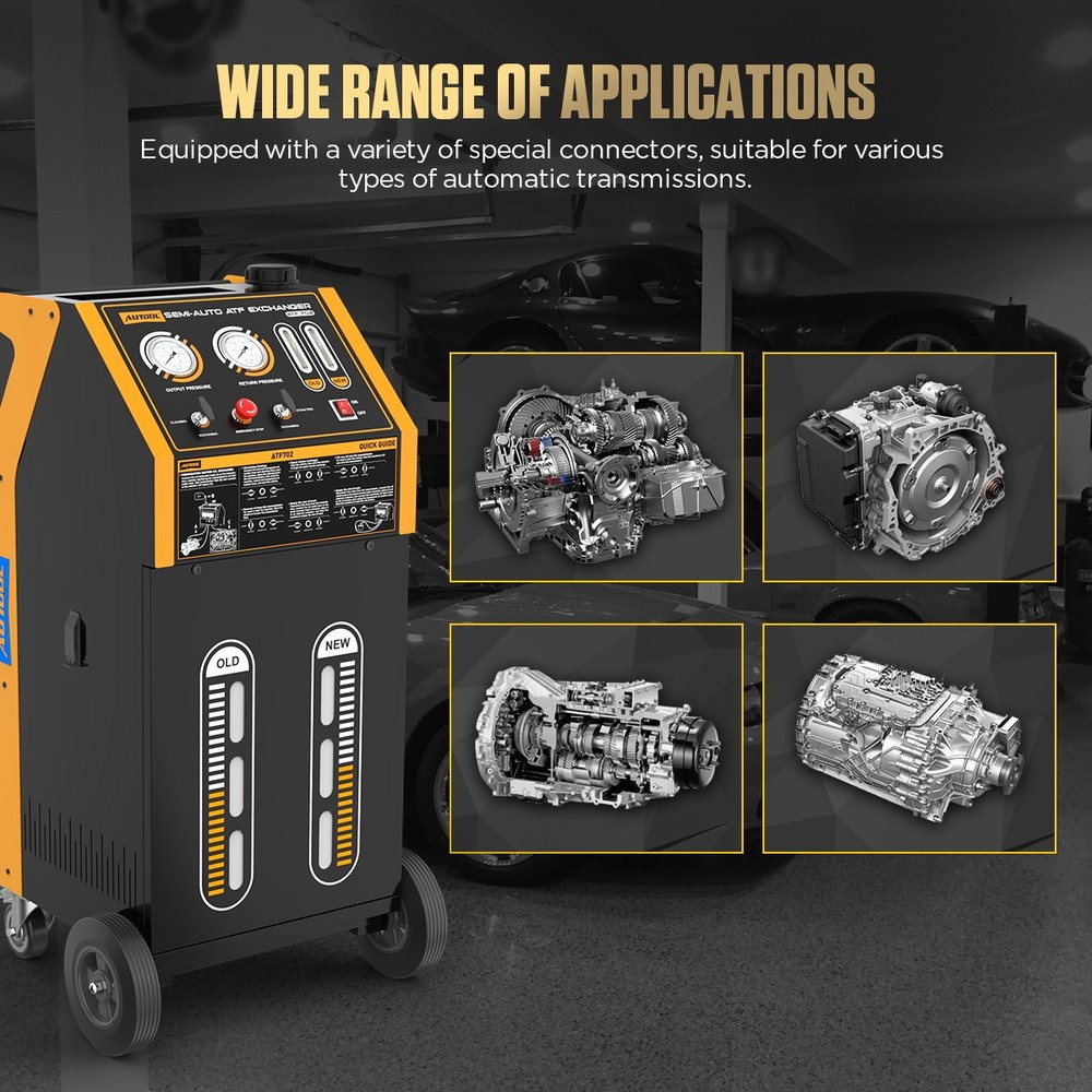 ATF Transmission Flush Cleaning Machine Automatic Transmission Fluid Exchanger