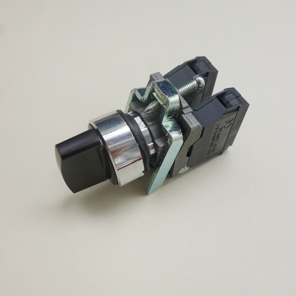 2pcs 22mm Select switch 3 Position Momentary Fits XB4BD53 Selector Switch 2NO