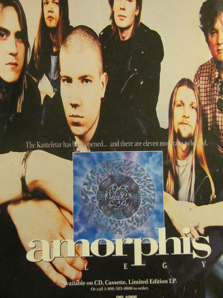 Amorphis, Elegy, Full Page Promotional Ad