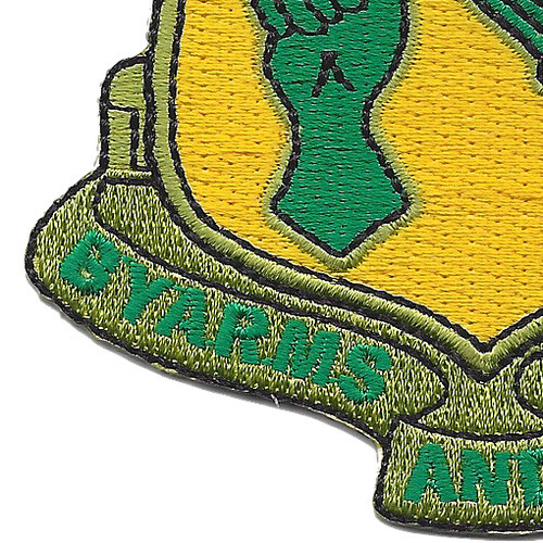 111th Armored Cavalry Regiment By Arms and Courage Patch