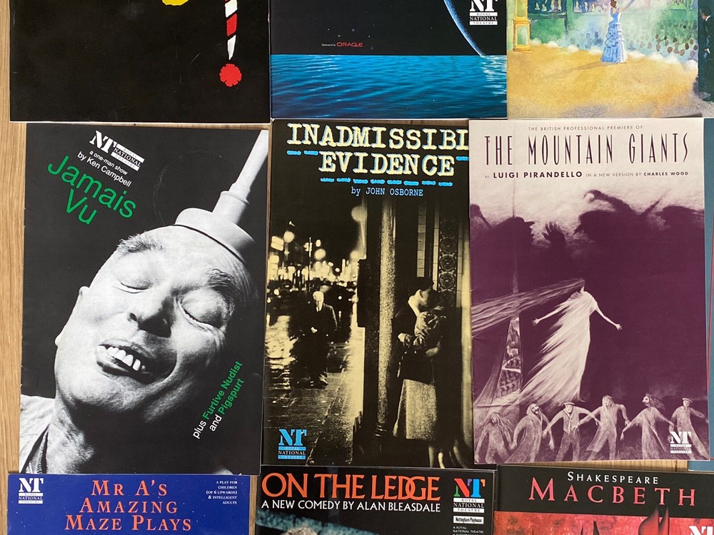 17 x Theatre Programmes Bundle Joblot 1990s