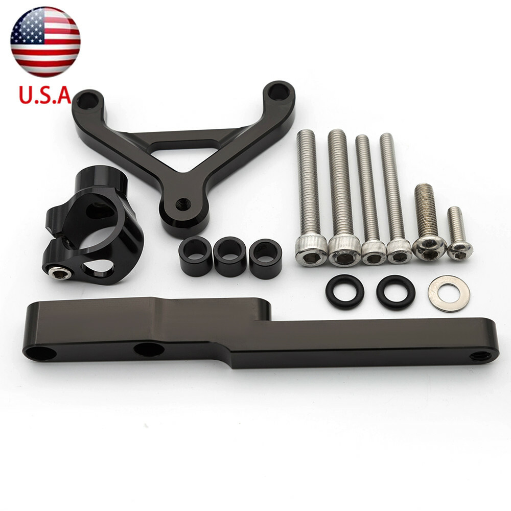 For CB1000R 2008-2012 Steering Damper Stabilizer Bracket CNC Mount Stable Kit US