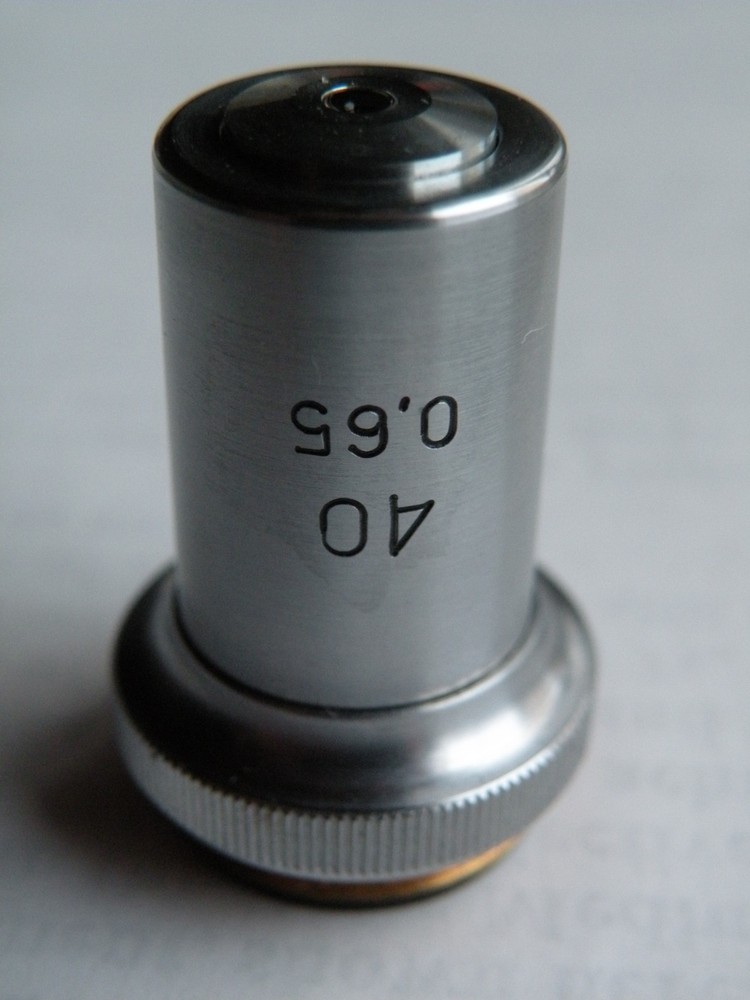 LOMO microscope objective 40x 0,65 PHASE