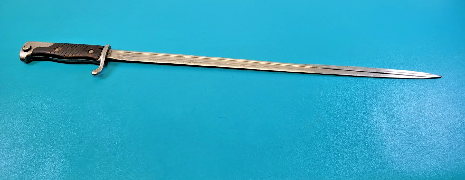 Rare WWI Peruvian Model 1909 Quillback Bayonet  Simson & Co.  Suhl  TR731