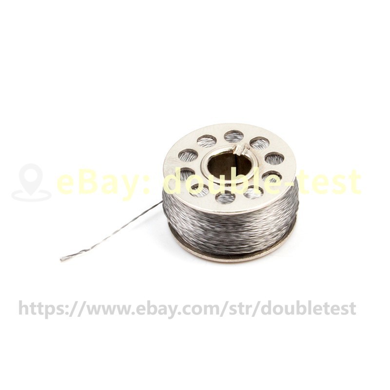 1X - 22 Meter/72ft Stainless Thin Conductive Yarn / Conductive Stainless Thread