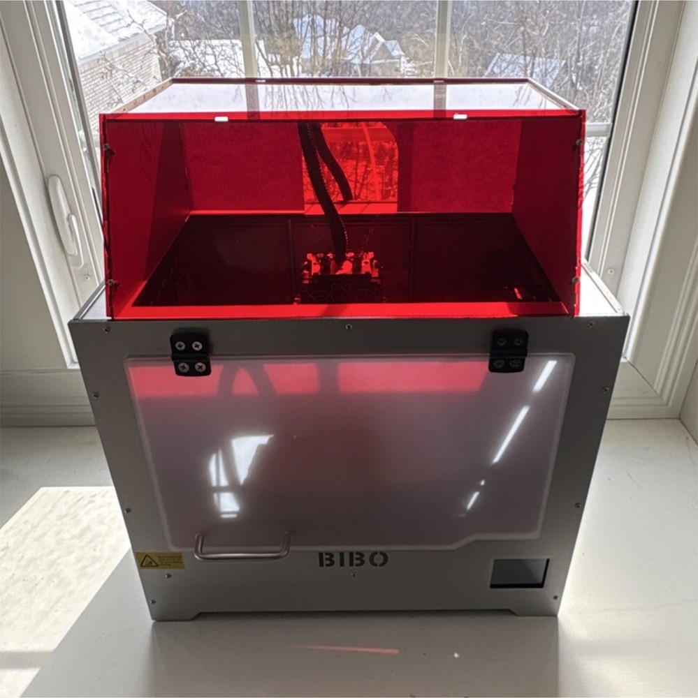 BIBO 3D Printer Dual Extruder Enclosed Design High Precision 3D Printing Machine