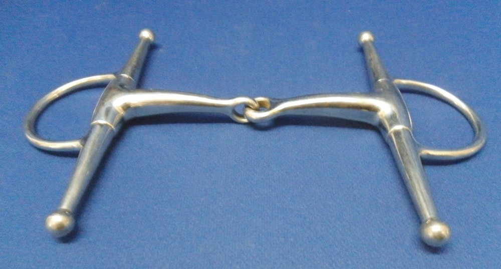 JP Korsteel Full cheek Eggbutt Snaffle Bit 5 inch