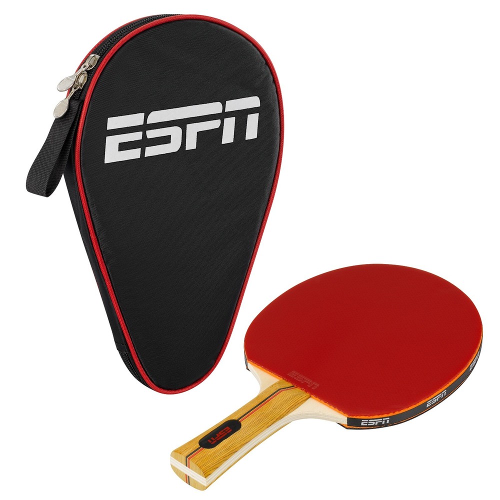 ESPN Ping Pong Paddle with Travel Case