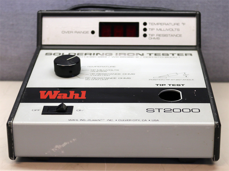 Wahl Instruments Inc. ST2000F Soldering Iron Tester ST2000