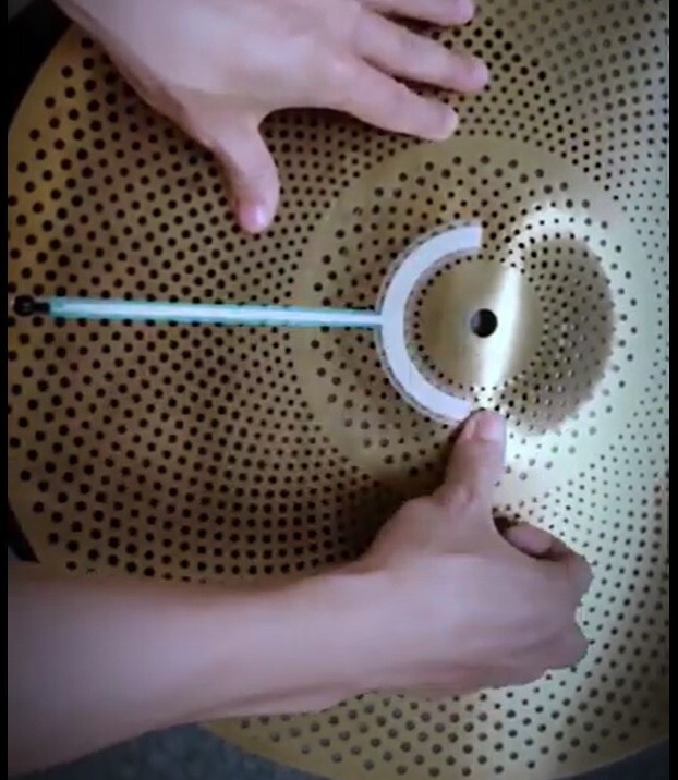 Goedrum Triple Zone Trigger Set/ DIY Electronic Ride Cymbal /360 degree trigger