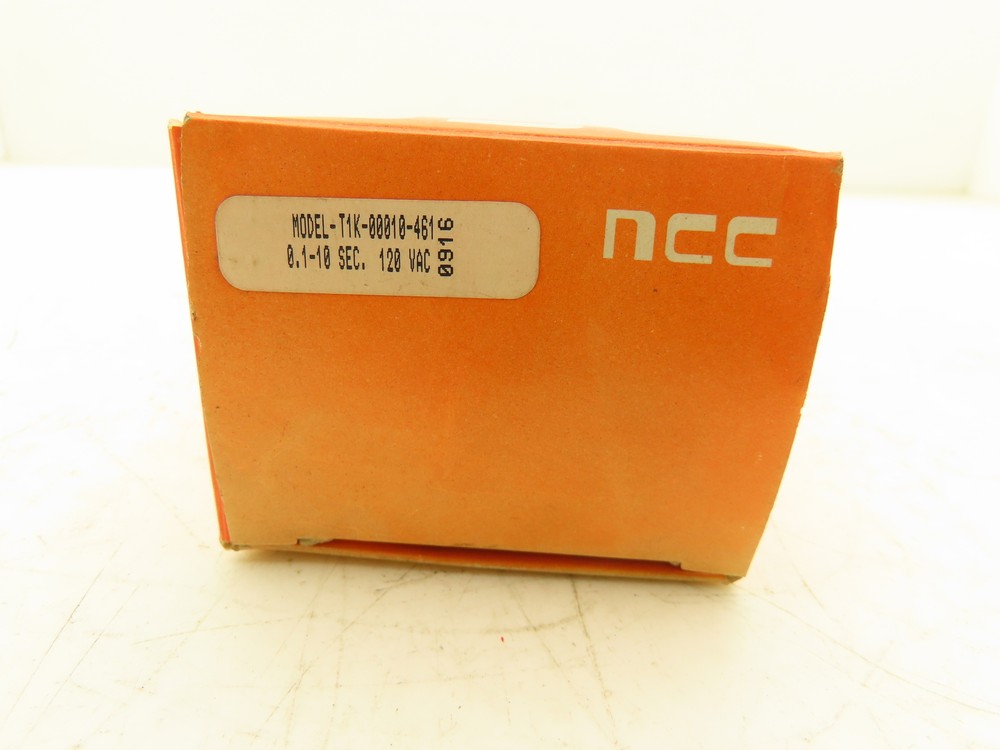 NCC T1K-10-461 Solid State Timer 0.1-10 Seconds