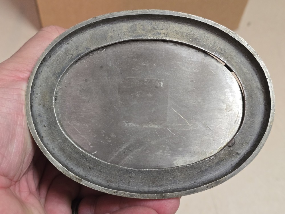 VINTAGE ANTIQUE SILVER PLATED REMOVABLE TEA CADDY CONTAINER ** BEAUTIFUL!! **