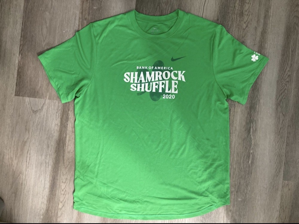 Shamrock Shuffle 2020 Nike Dri Fit Men’s Medium