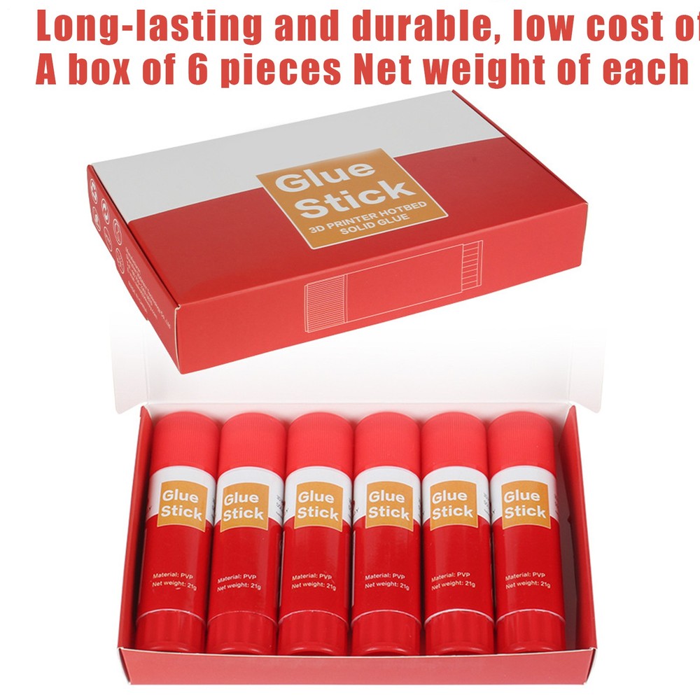 3D Printer Glue 6Piece Glue Stick For 3D Printing Solid Warping Reducing Stylish