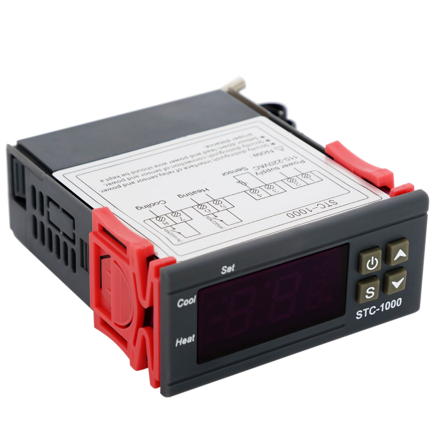 Universal STC-1000 Digital Temperature Controller Thermostat w/ Sensor AC 110V