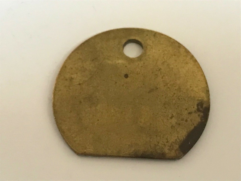 Original Hatfield Colliery Pit Check Token Tally