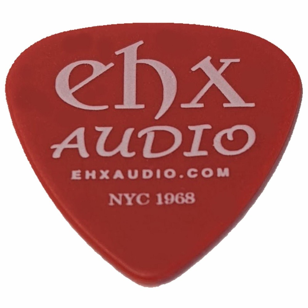 Electro-Harmonix Flashback Logo Heavy Guitar Picks, Red, Pack of 10