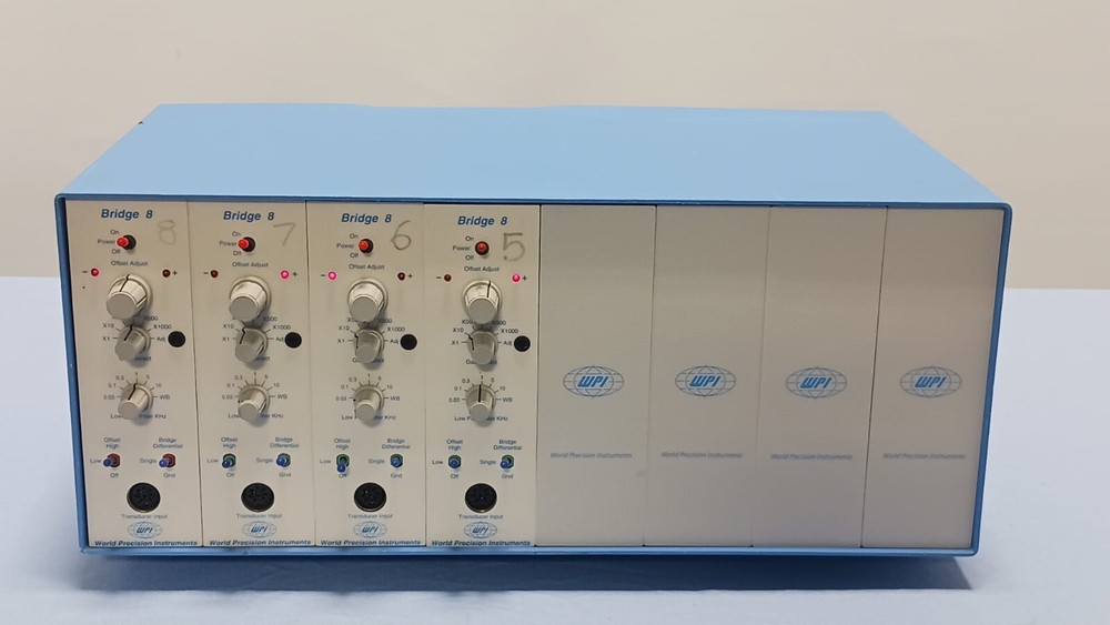 WPI ISDB-8 Chassis w/ 4x Bridge 8 Transducer Amplifier Module
