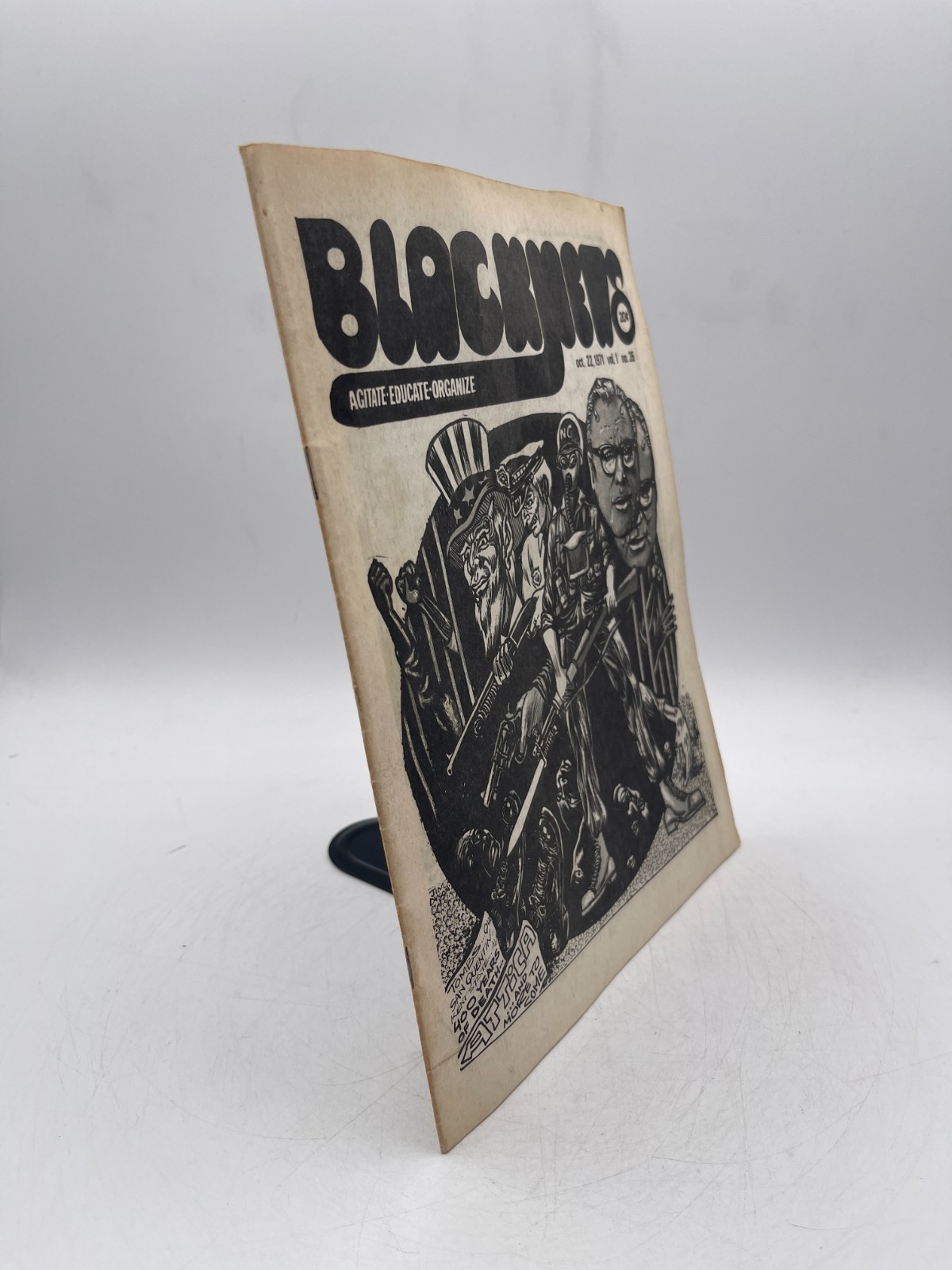 Vintage 1971 BLACKNEWS - African American Periodical - Vol 1 # 35