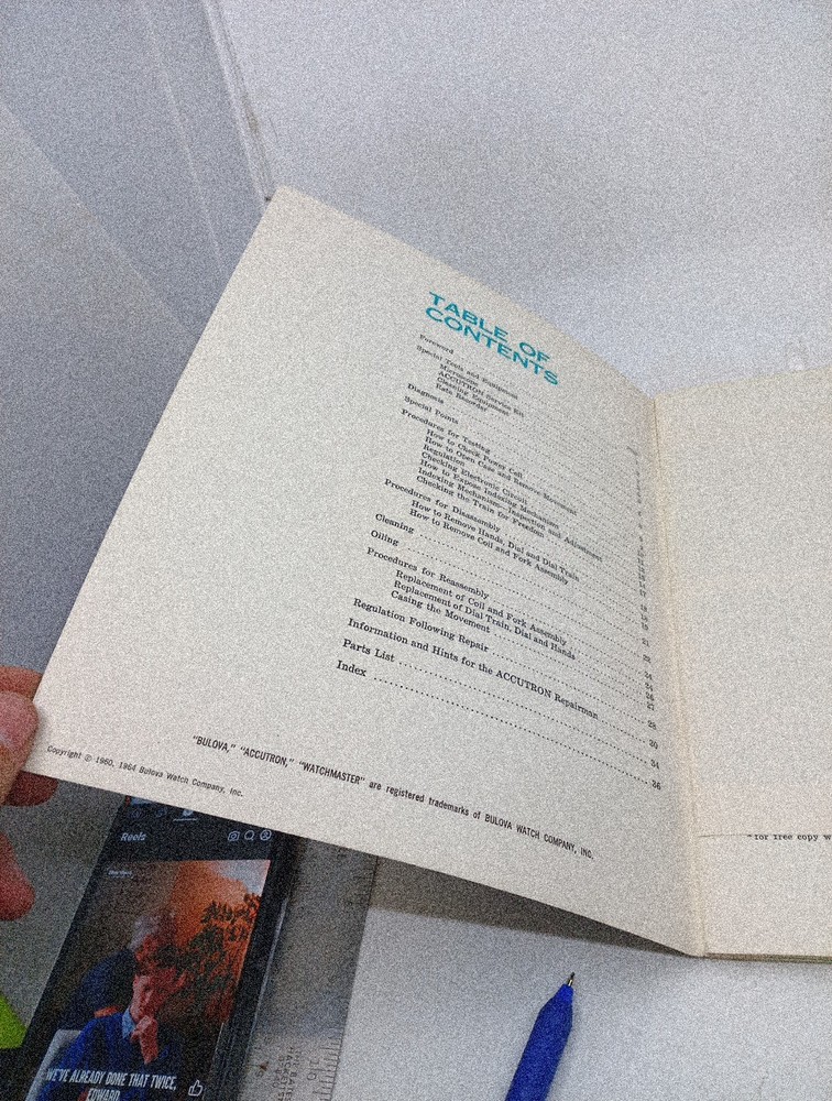 Accutron Service Manual